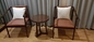 Ξύλων καρυδιάς στερεό ξύλινο πλαίσιο εδρών ξενοδοχείων χρώματος ξύλινο με ISO14001