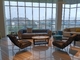 Υλικά σύνολα καναπέδων λόμπι ξενοδοχείων ταπετσαριών GLM με το επιτραπέζιο μίγμα τσαγιού και το ύφος αντιστοιχιών